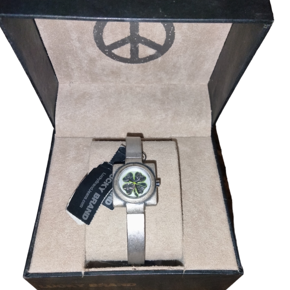 Vintage Lucky Brand Watch with Original Collector Box & Tags